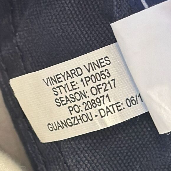 Mens Vineyard Vines 5 Pocket Blue Canvas Pant W32 L32 1P0053 - Picture 11 of 11